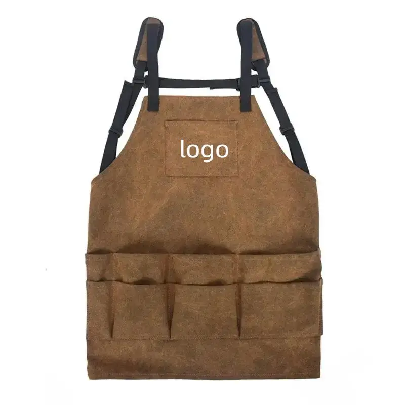 Woodworking Logo Design Free - Tablier de travail en toile épaisse