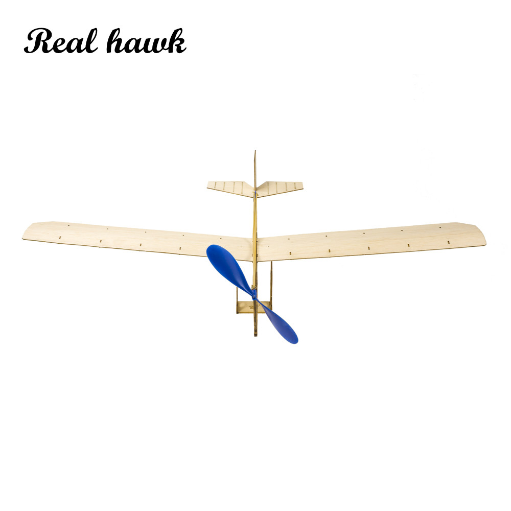 Woodworking For Beginners - Kit d'avion alimenté par élastique STEM,
