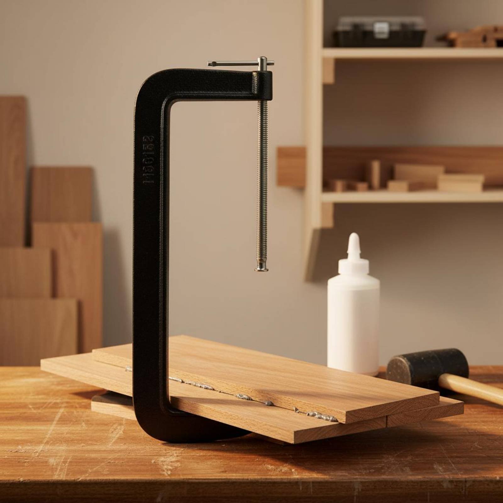Woodworking Clamp - Pince à mâchoires profondes de qualité