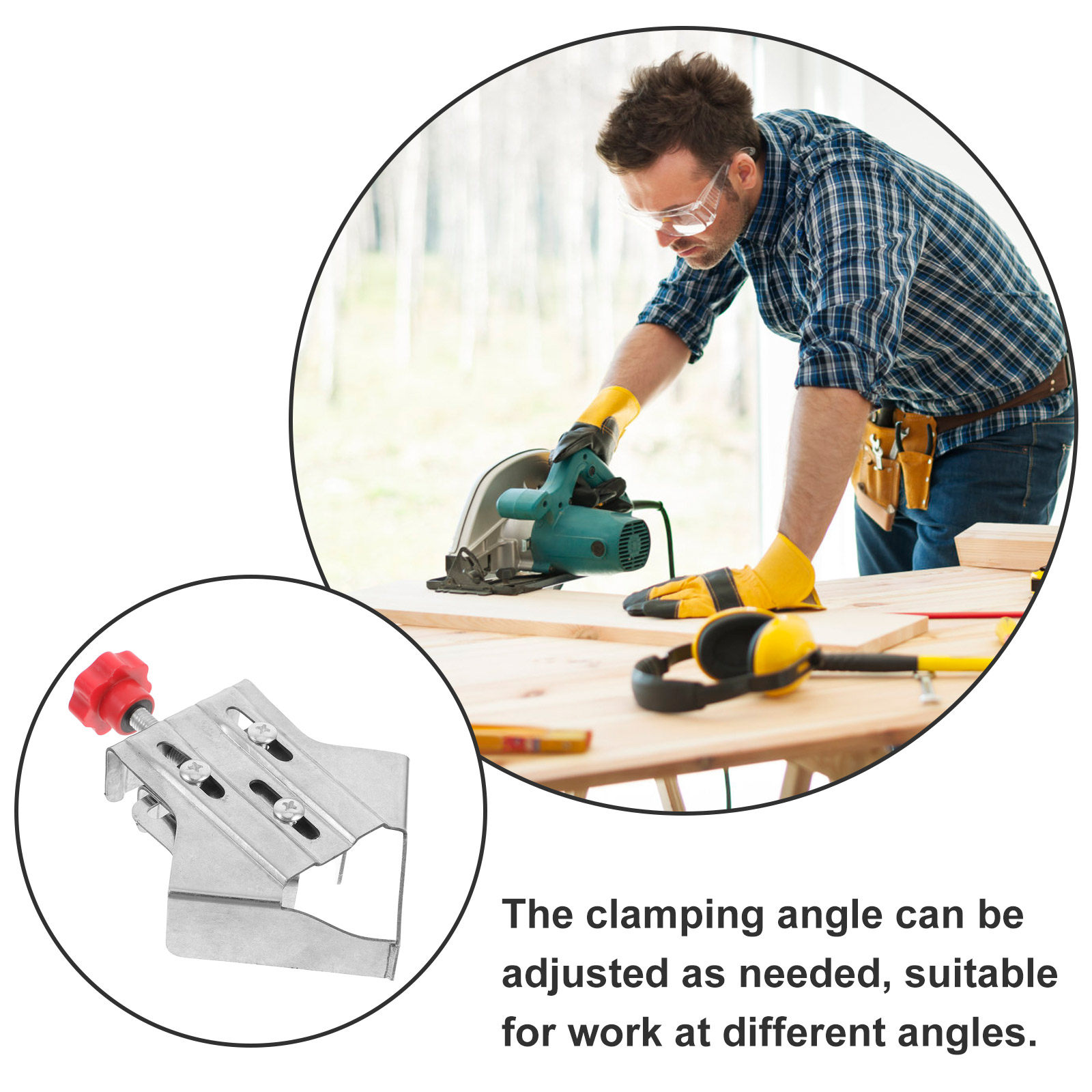 2 pinces d'angle en acier inox - Woodworking Quick Clamps avis et prix