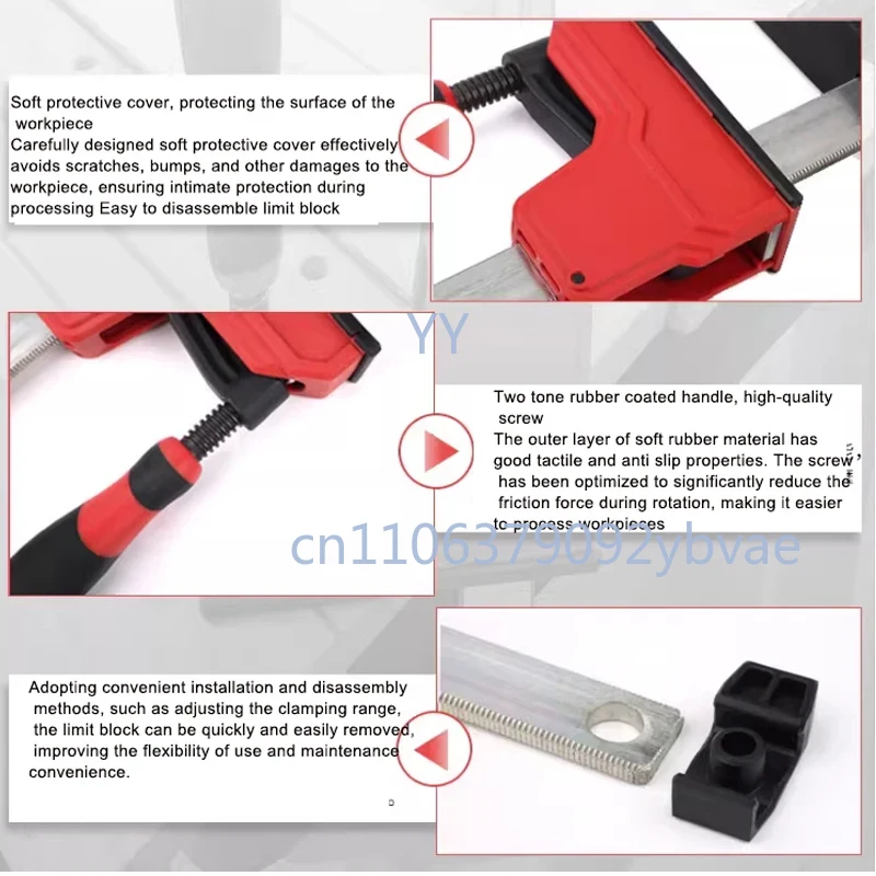 Serre-joint parallèle robuste  - Woodworking Quick Clamps avis et prix