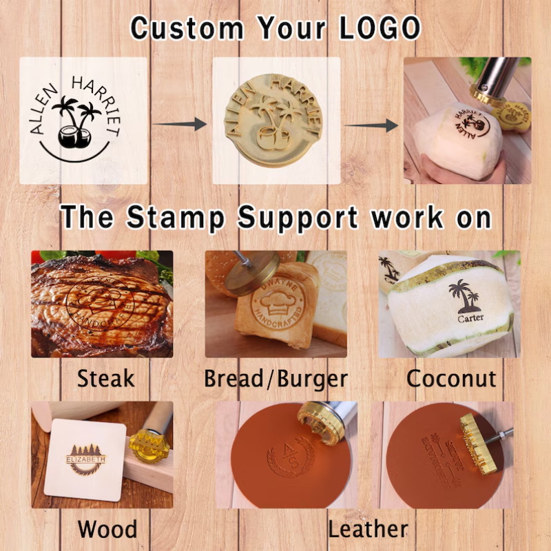 Fer à marquer personnalisé pou - Woodworking Logo Design Free avis et prix