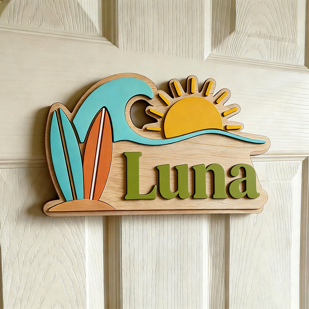 Plaque de porte personnalisée  - Woodworking For Beginners avis et prix