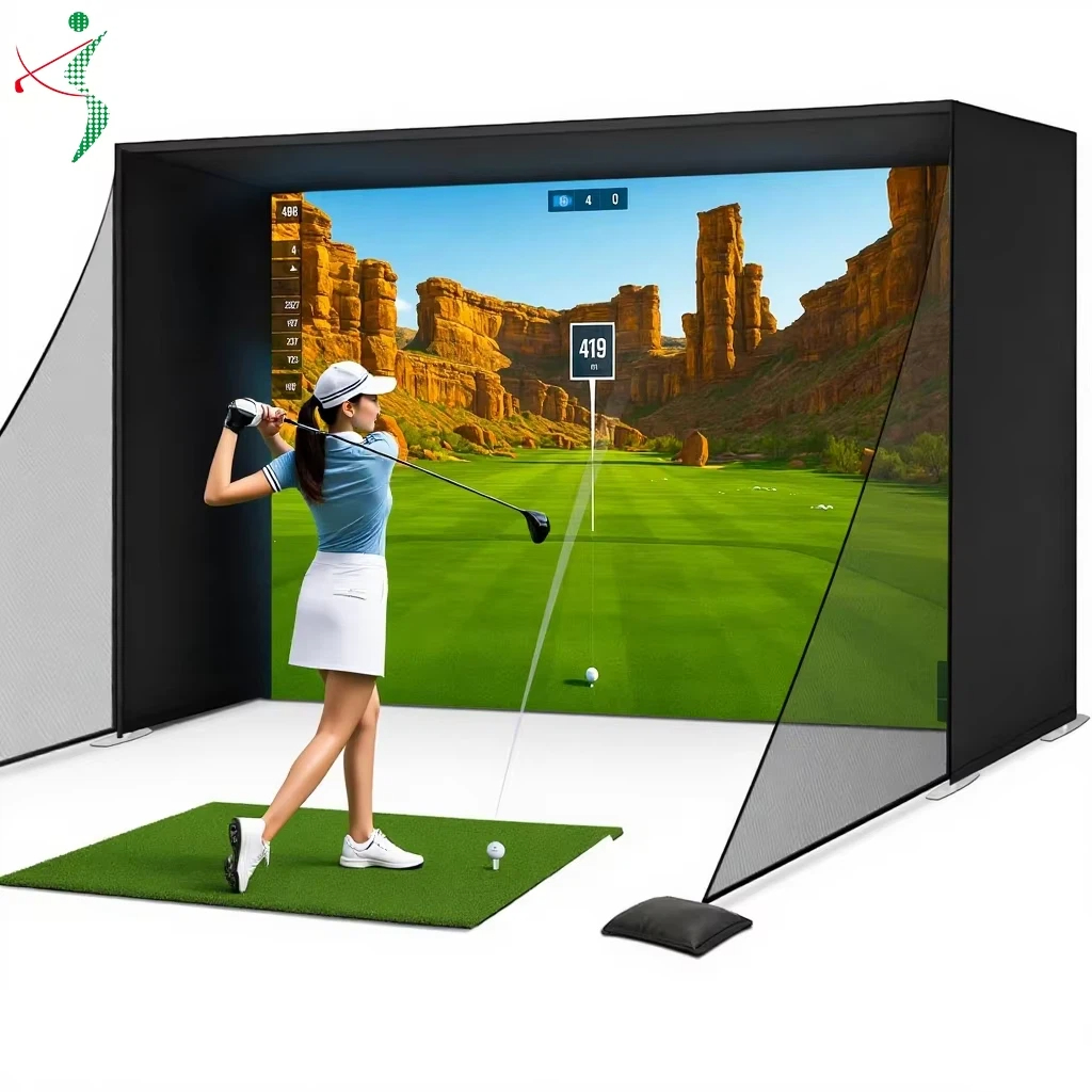 Enceinte de simulation de golf - Woodworking Simulator avis et prix