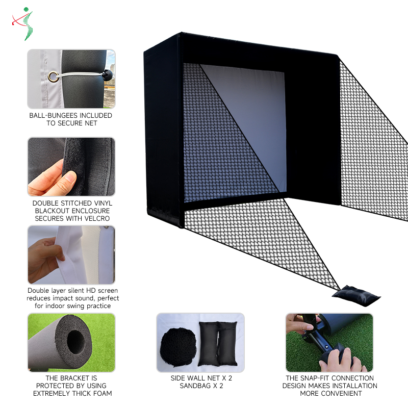 Enceinte de simulation de golf - Woodworking Simulator avis et prix