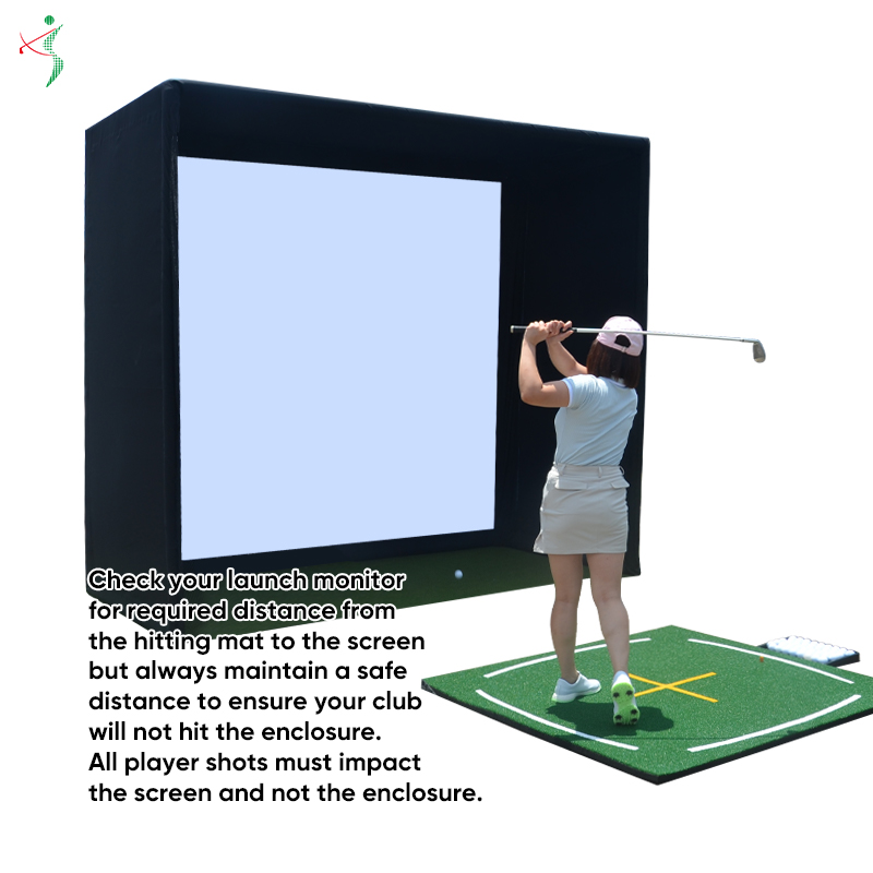 Enceinte de simulation de golf - Woodworking Simulator avis et prix